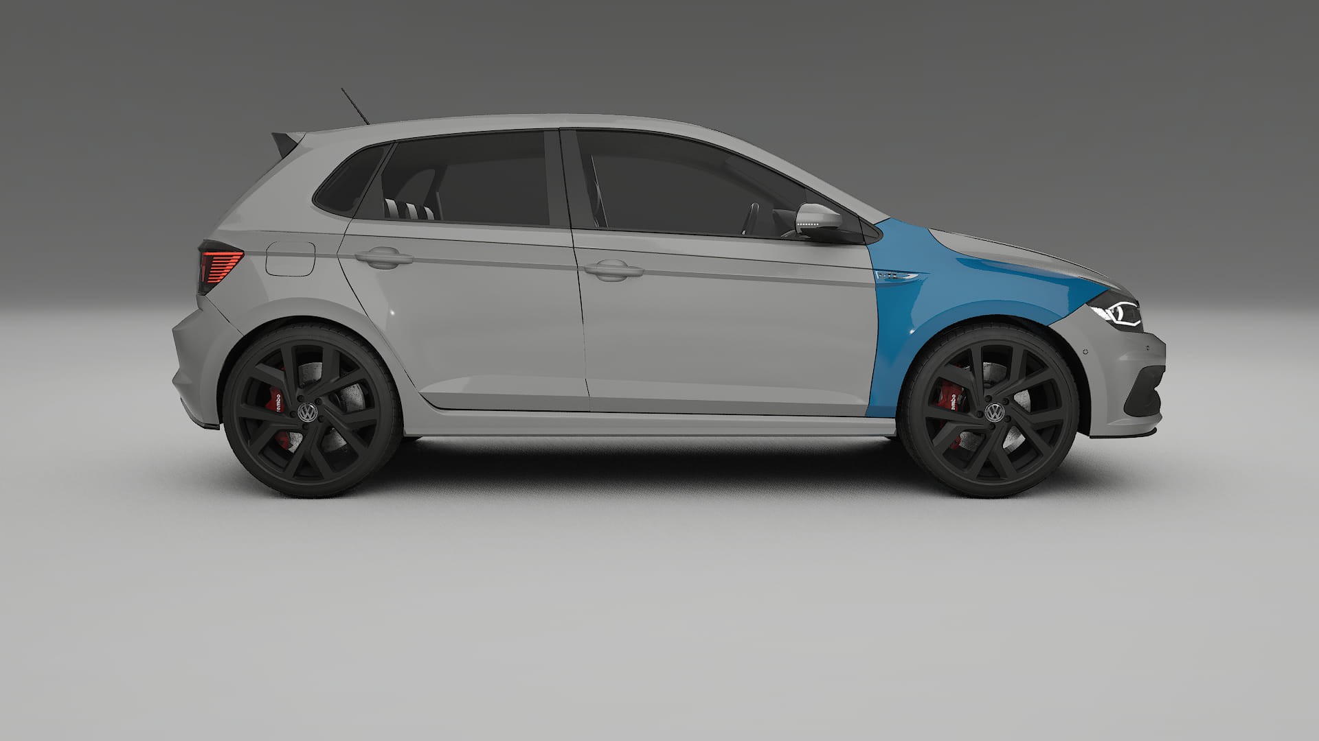 VW Polo GTI VI Lackschutzfolie | CrystalGuard Transparente PPF Komplett-Vorgeschnittener Kit