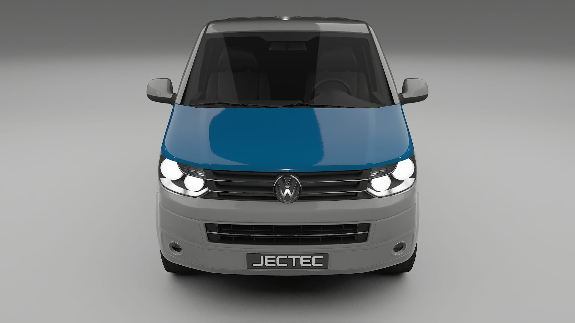 VW Transporter T5 Caravelle Lackschutzfolie | CrystalGuard Transparente PPF Komplett-Vorgeschnittener Kit