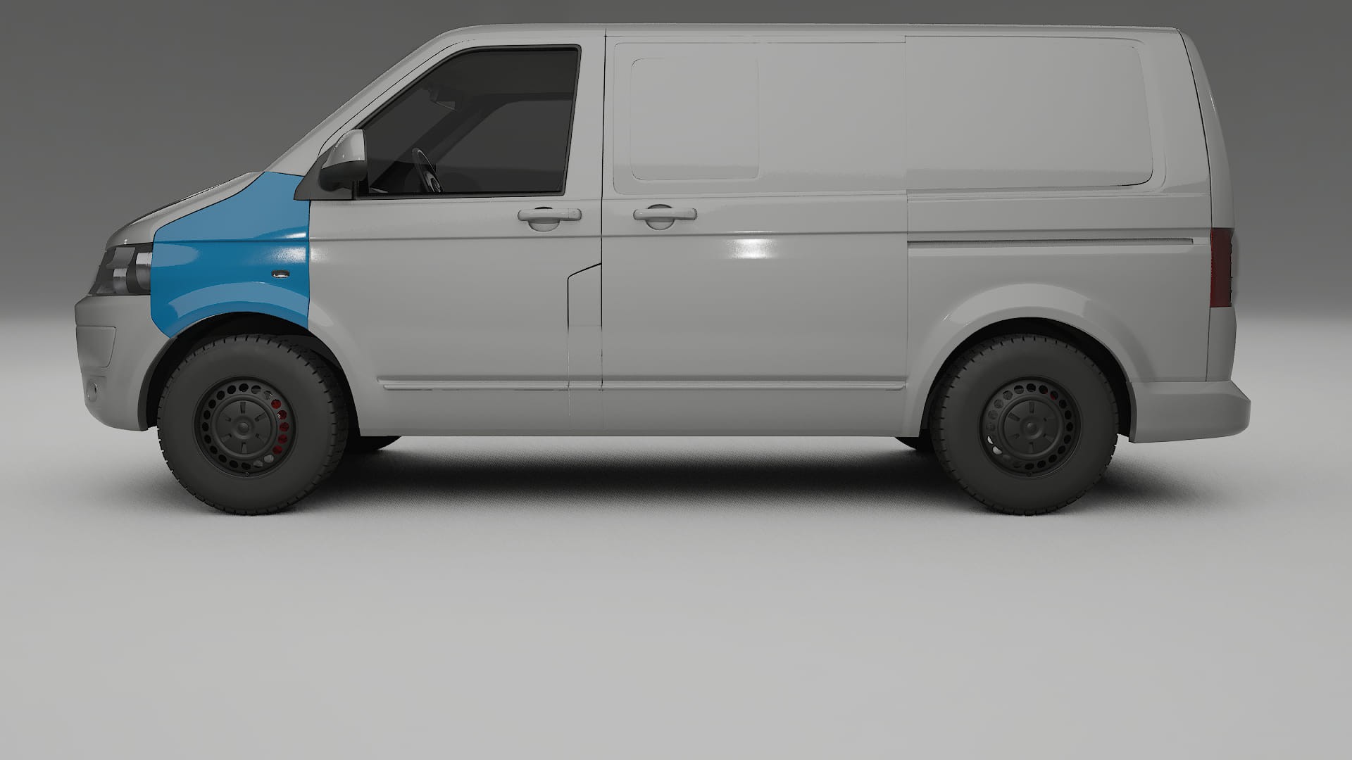 VW Transporter T5 Caravelle Lackschutzfolie | CrystalGuard Transparente PPF Komplett-Vorgeschnittener Kit