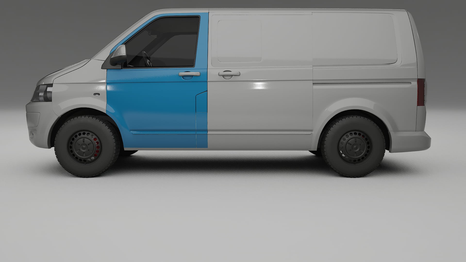 VW Transporter T5 Caravelle Lackschutzfolie | CrystalGuard Transparente PPF Komplett-Vorgeschnittener Kit