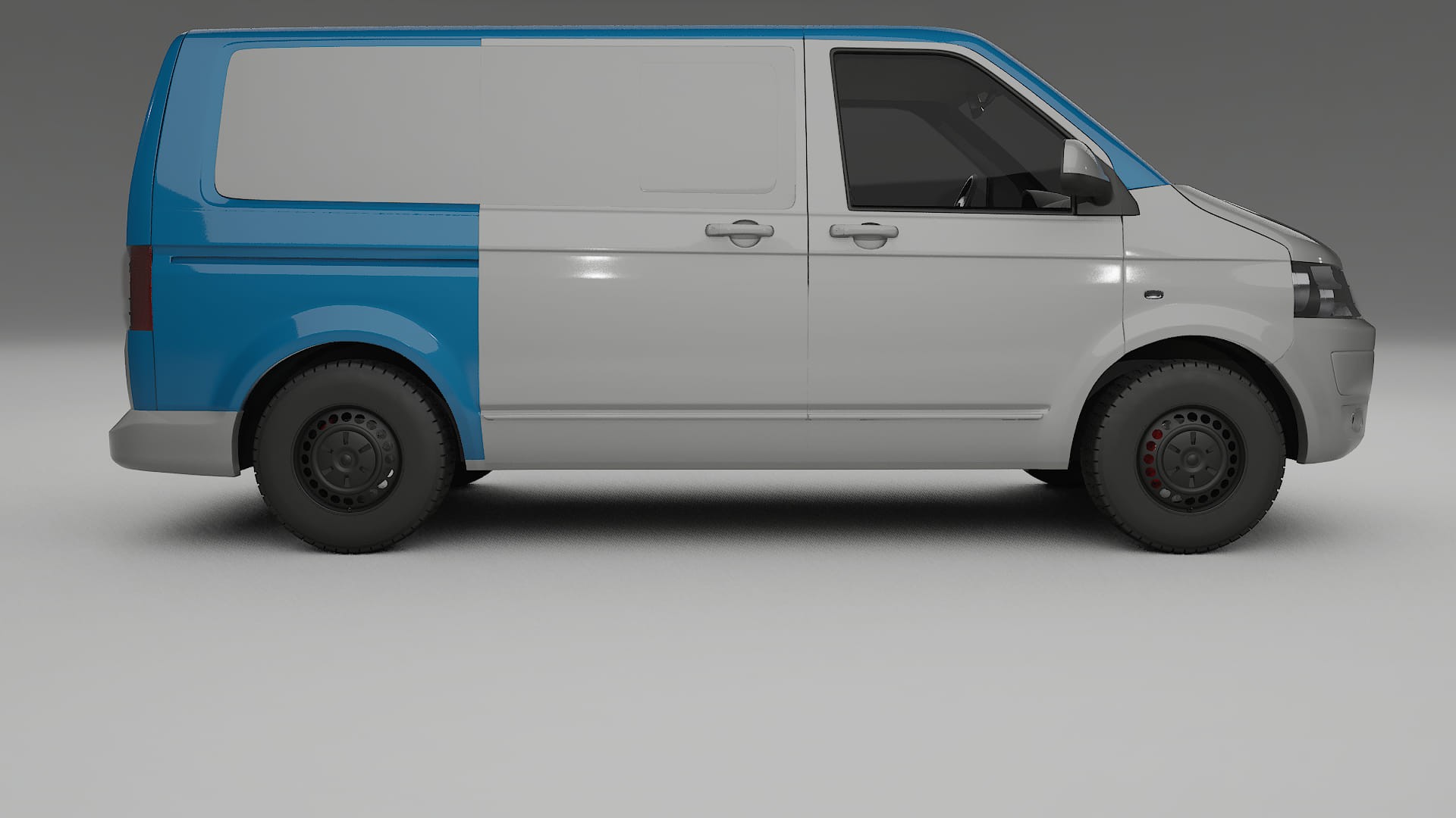 VW Transporter T5 Caravelle Lackschutzfolie | CrystalGuard Transparente PPF Komplett-Vorgeschnittener Kit