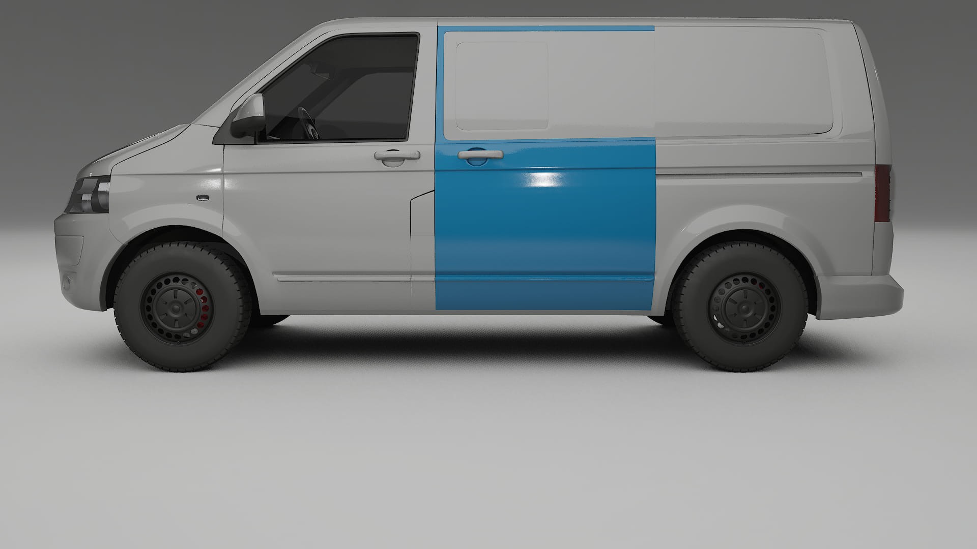 VW Transporter T5 Caravelle Lackschutzfolie | CrystalGuard Transparente PPF Komplett-Vorgeschnittener Kit