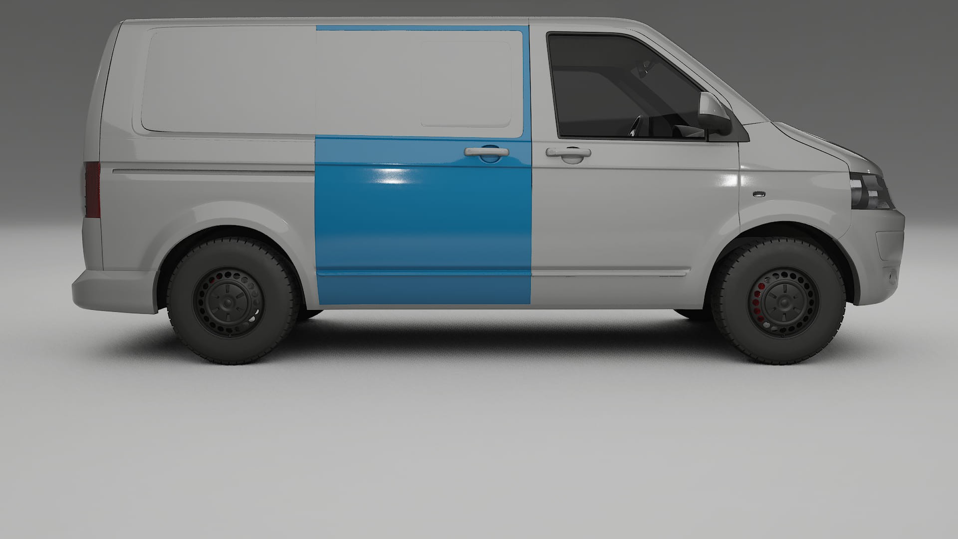 VW Transporter T5 Caravelle Lackschutzfolie | CrystalGuard Transparente PPF Komplett-Vorgeschnittener Kit