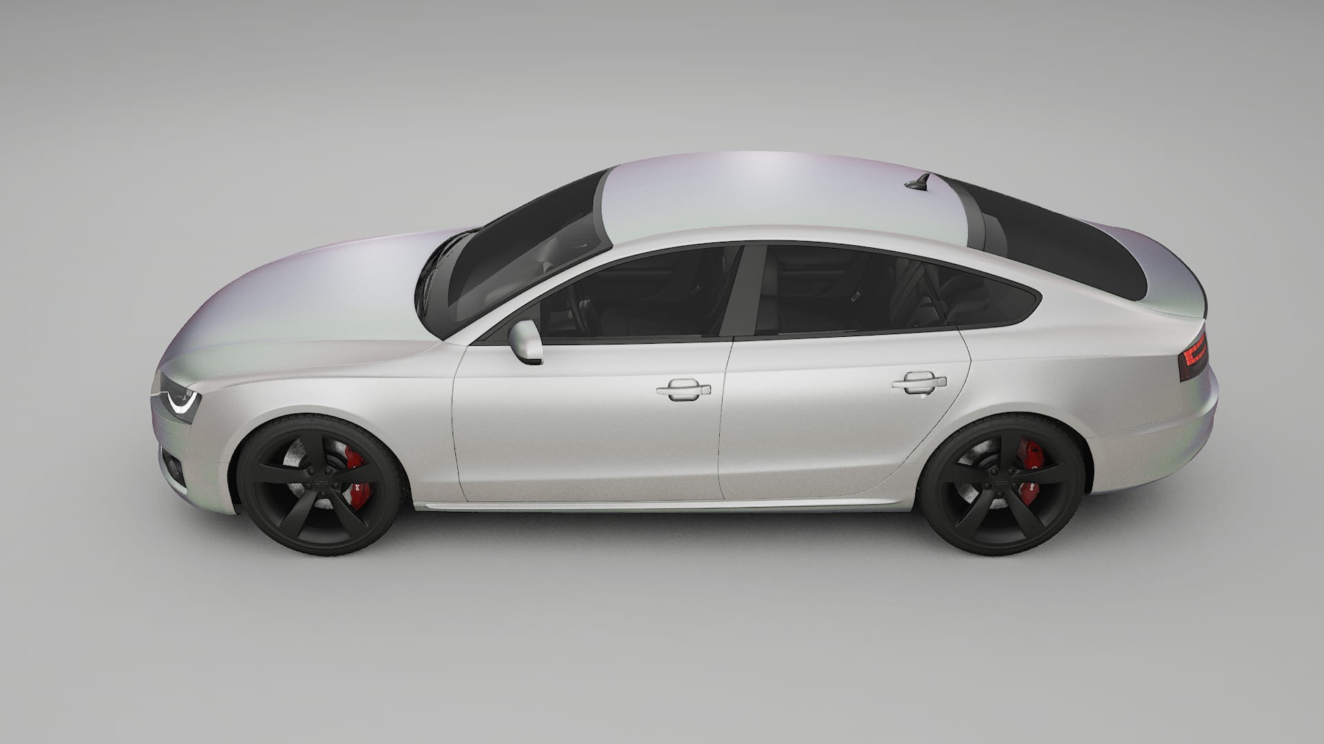 Audi A5 8T Sportback prefacelift pre LCI TPU Lackschutzfolie | NEBULA Farbwechsel PPF – Komplett-Vorgeschnittener Kit