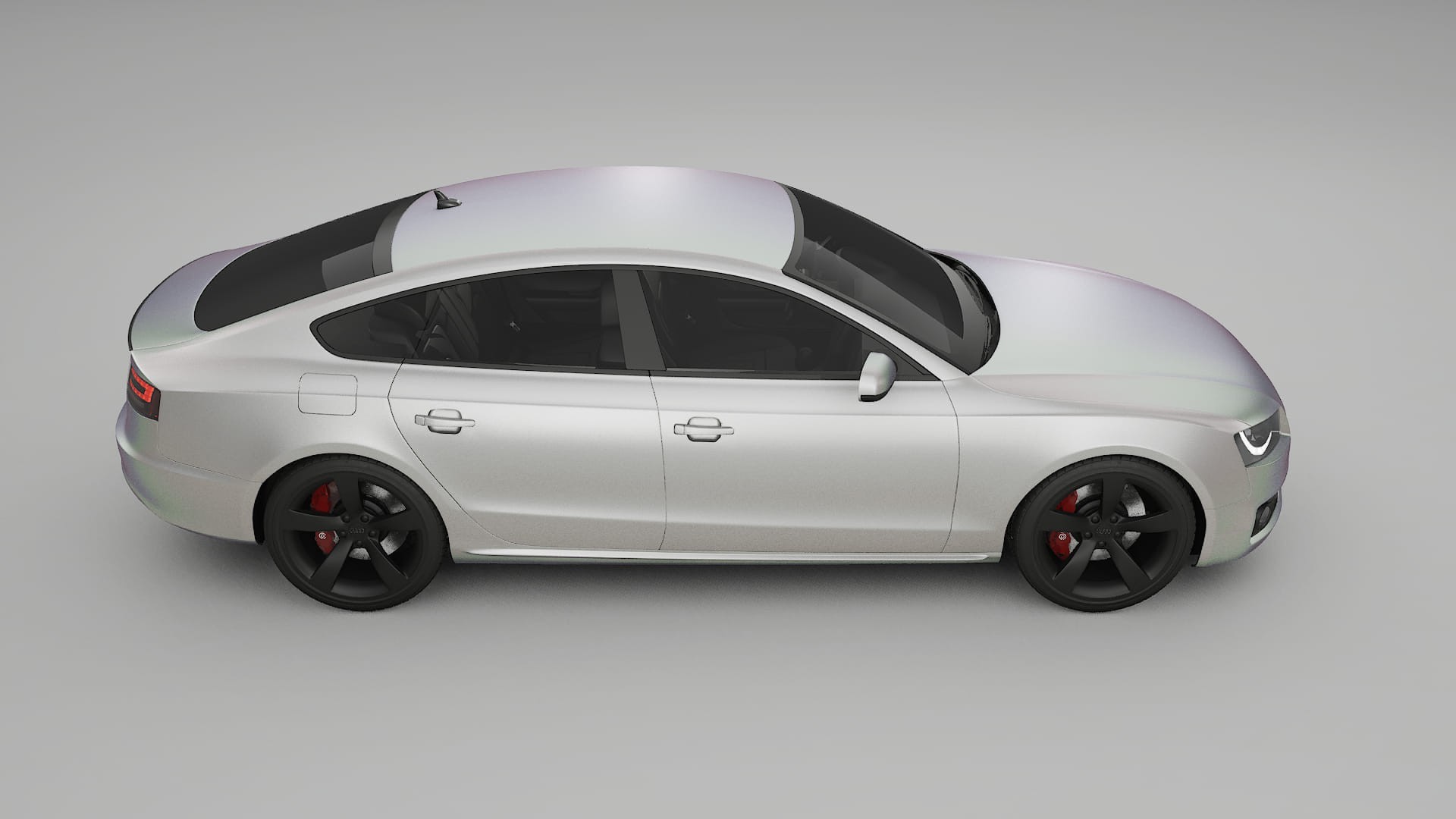 Audi A5 8T Sportback prefacelift pre LCI TPU Lackschutzfolie | NEBULA Farbwechsel PPF – Komplett-Vorgeschnittener Kit