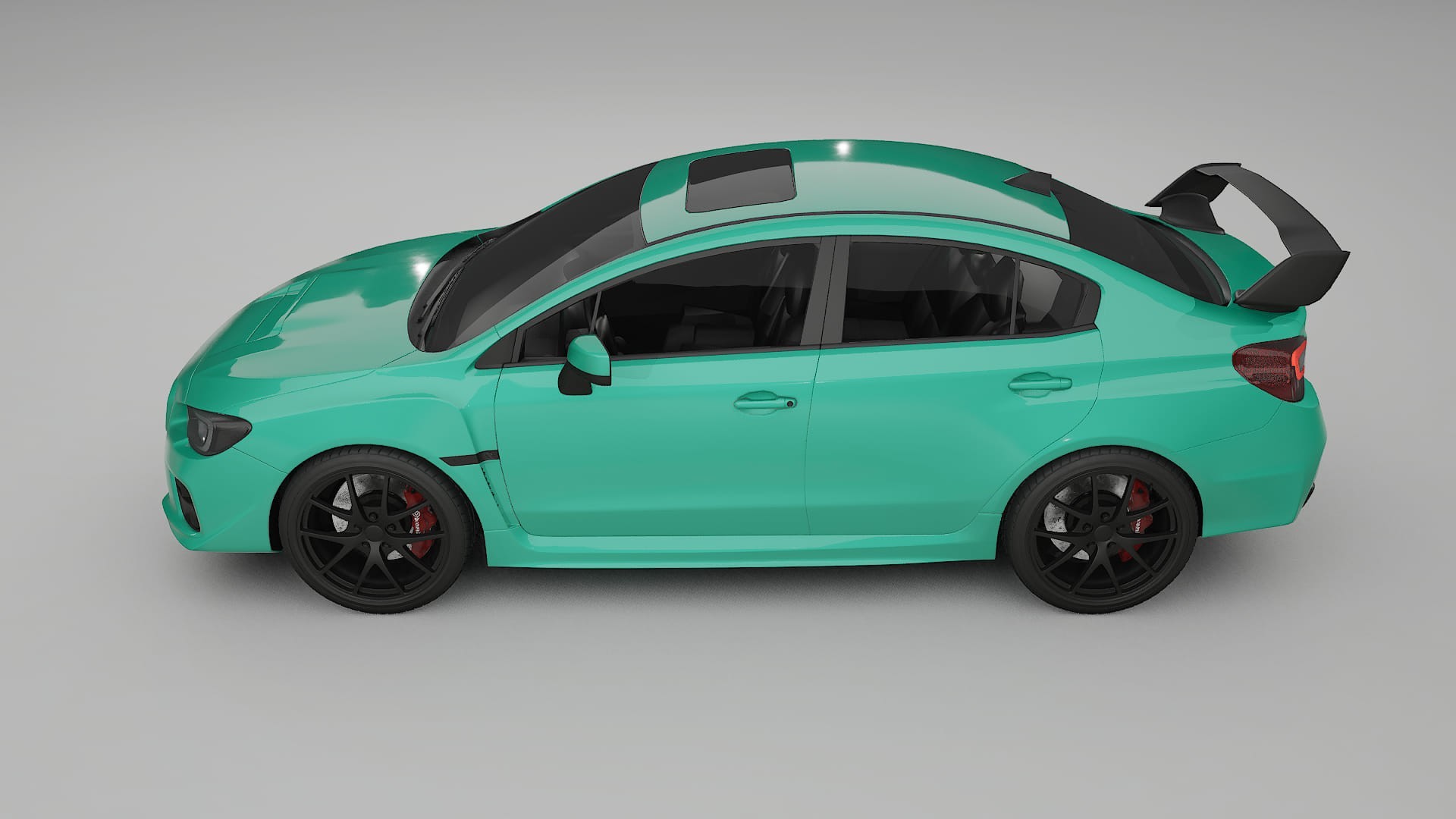 Subaru Impreza WRX Sti VA prefacelift pre LCI TPU Lackschutzfolie | JEWEL Farbwechsel PPF – Komplett-Vorgeschnittener Kit
