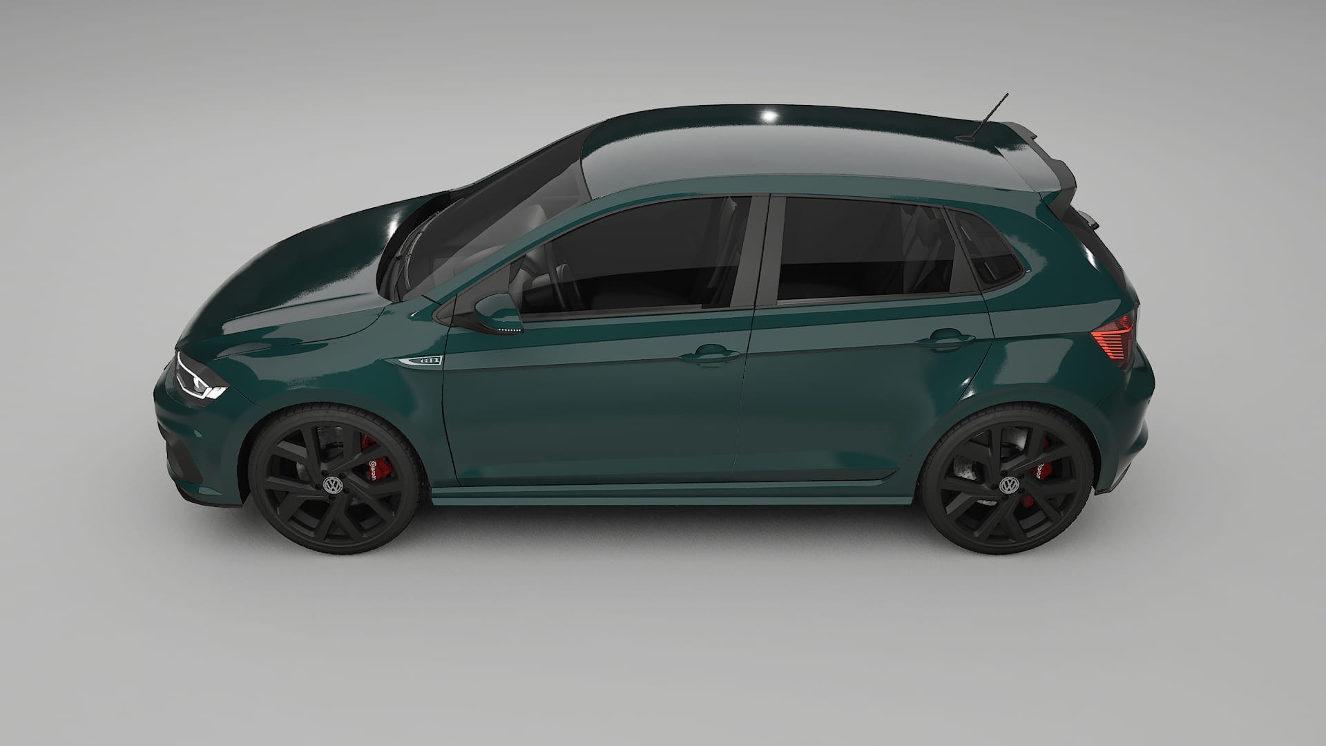 VW Polo GTI VI TPU Lackschutzfolie | INFERNO Farbwechsel PPF – Komplett-Vorgeschnittener Kit