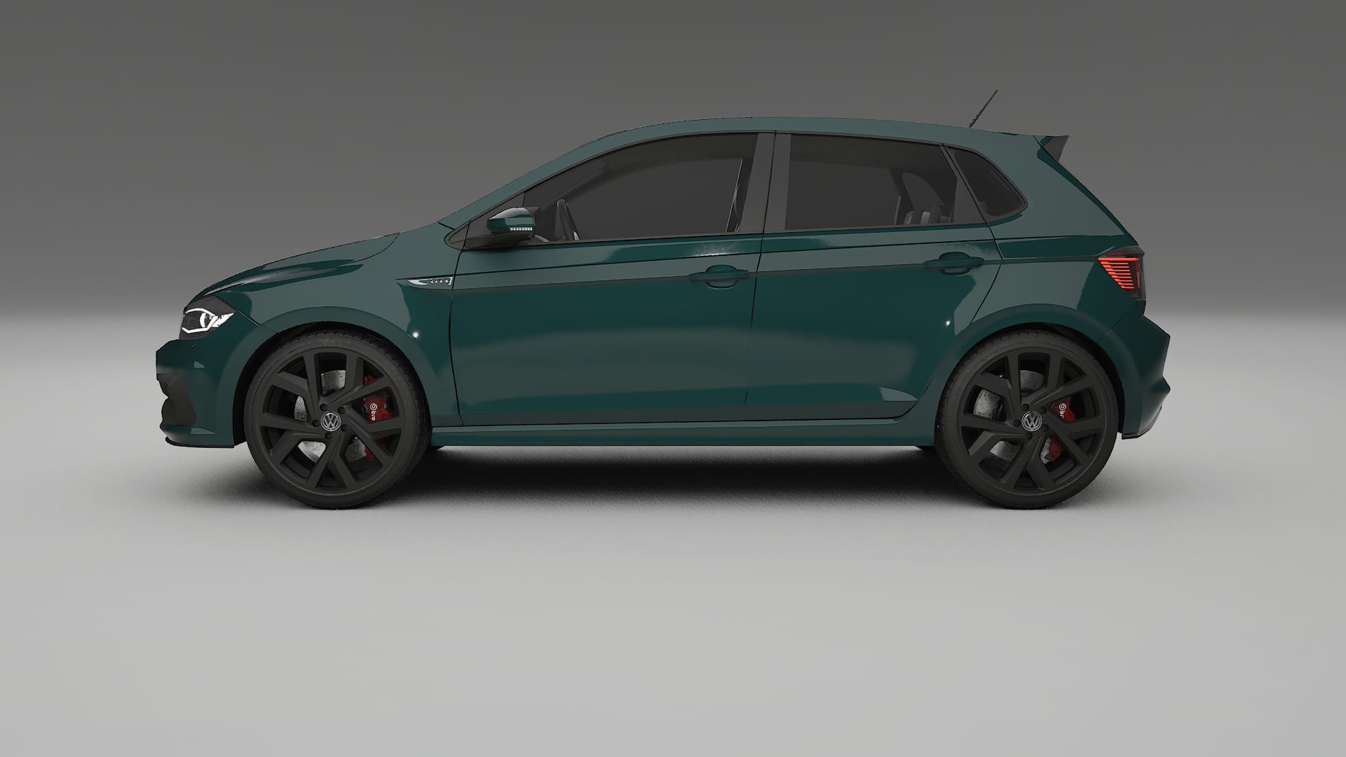 VW Polo GTI VI TPU Lackschutzfolie | INFERNO Farbwechsel PPF – Komplett-Vorgeschnittener Kit