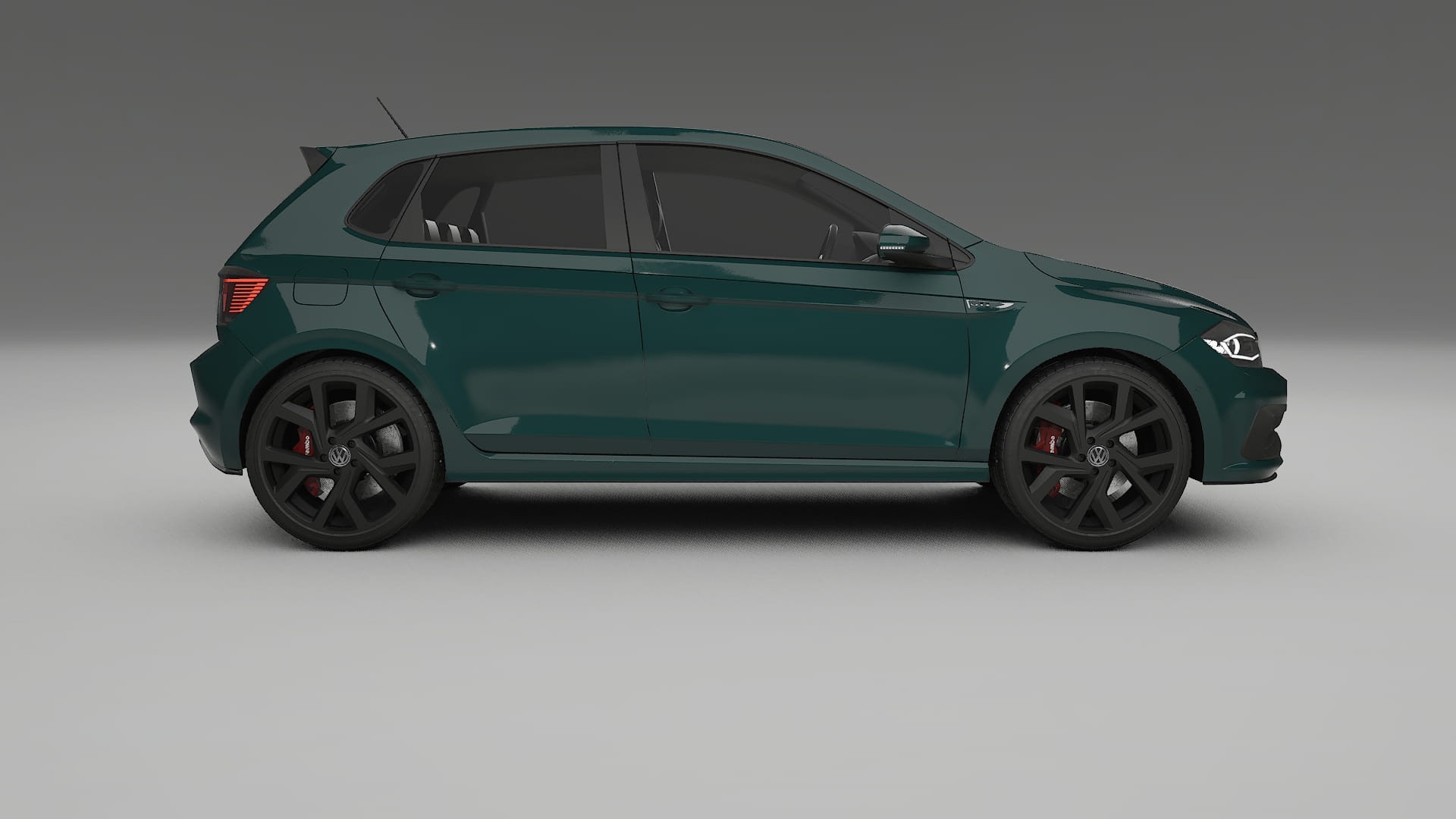 VW Polo GTI VI TPU Lackschutzfolie | INFERNO Farbwechsel PPF – Komplett-Vorgeschnittener Kit