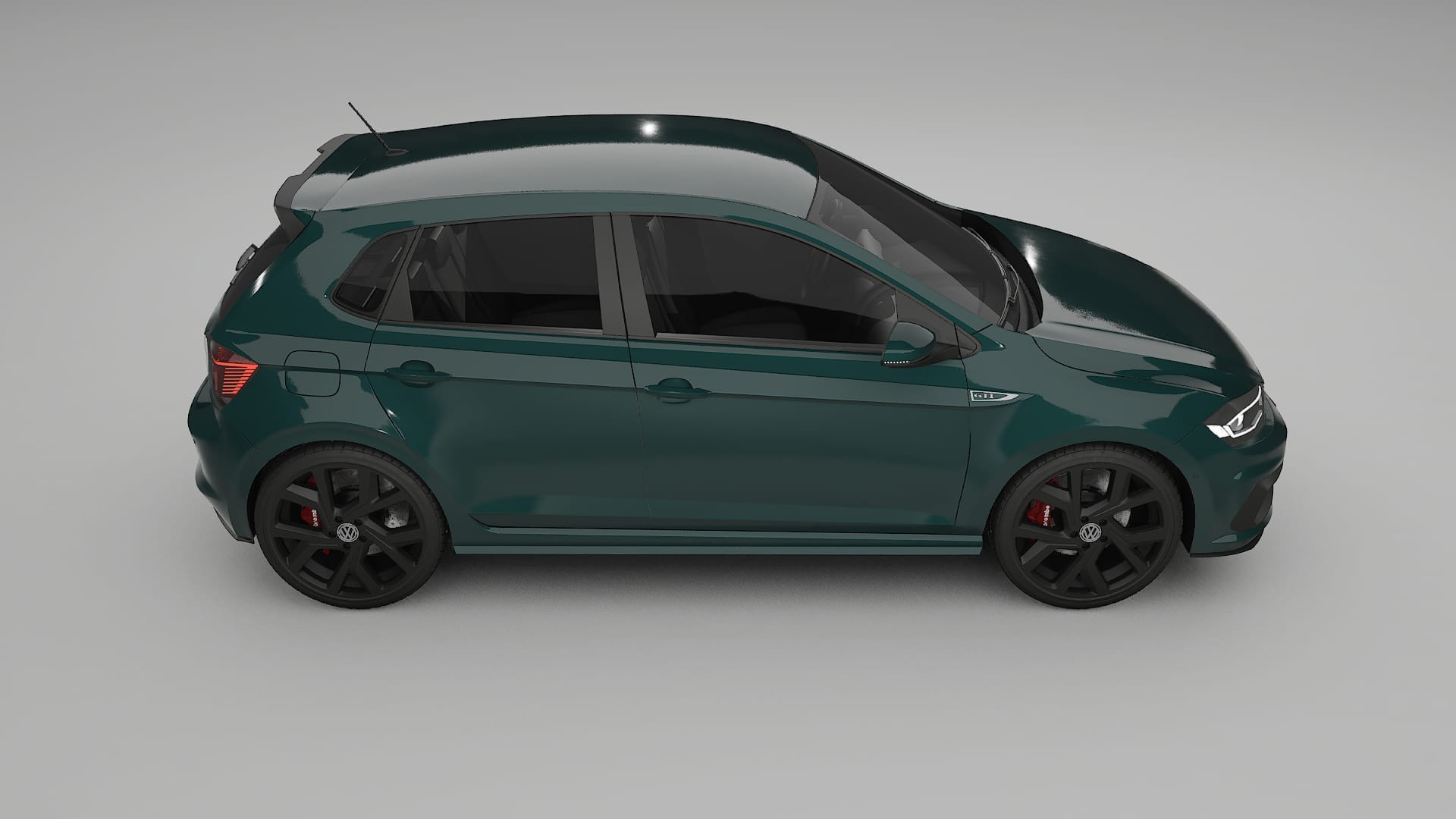 VW Polo GTI VI TPU Lackschutzfolie | INFERNO Farbwechsel PPF – Komplett-Vorgeschnittener Kit