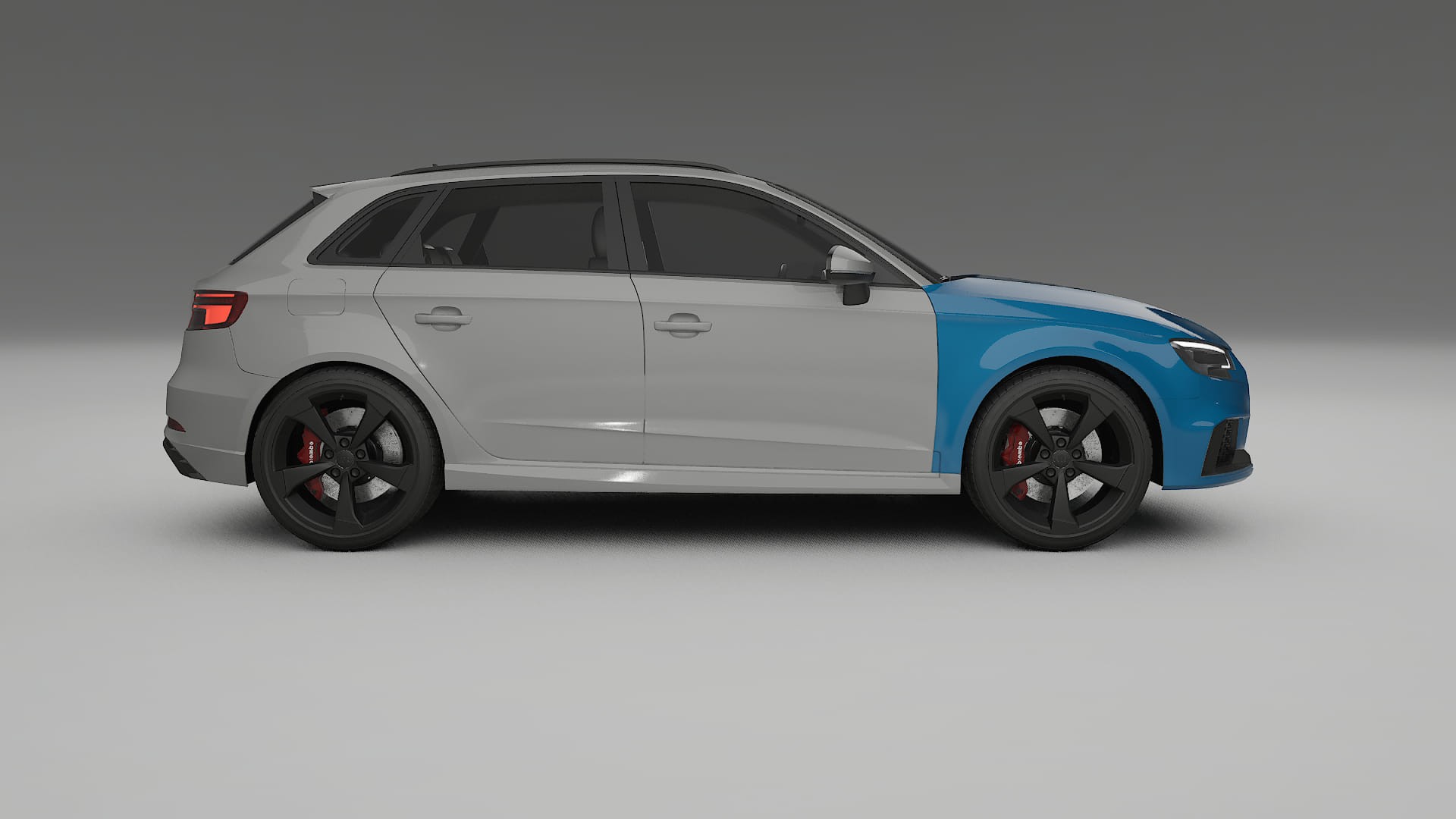 Audi RS3 Sportback 8V facelift LCI Lackschutzfolie | CrystalGuard Transparente TPU PPF Frontschutz Kit
