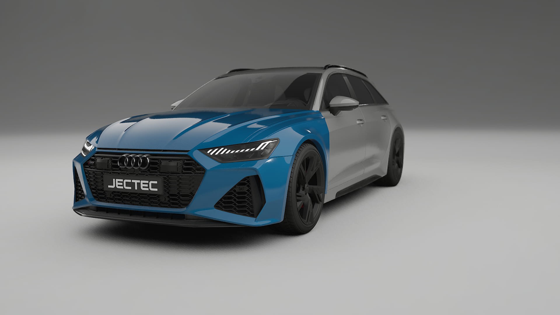 Audi RS6 Avant C8 facelift LCI Lackschutzfolie | CrystalGuard Transparente TPU PPF Frontschutz Kit