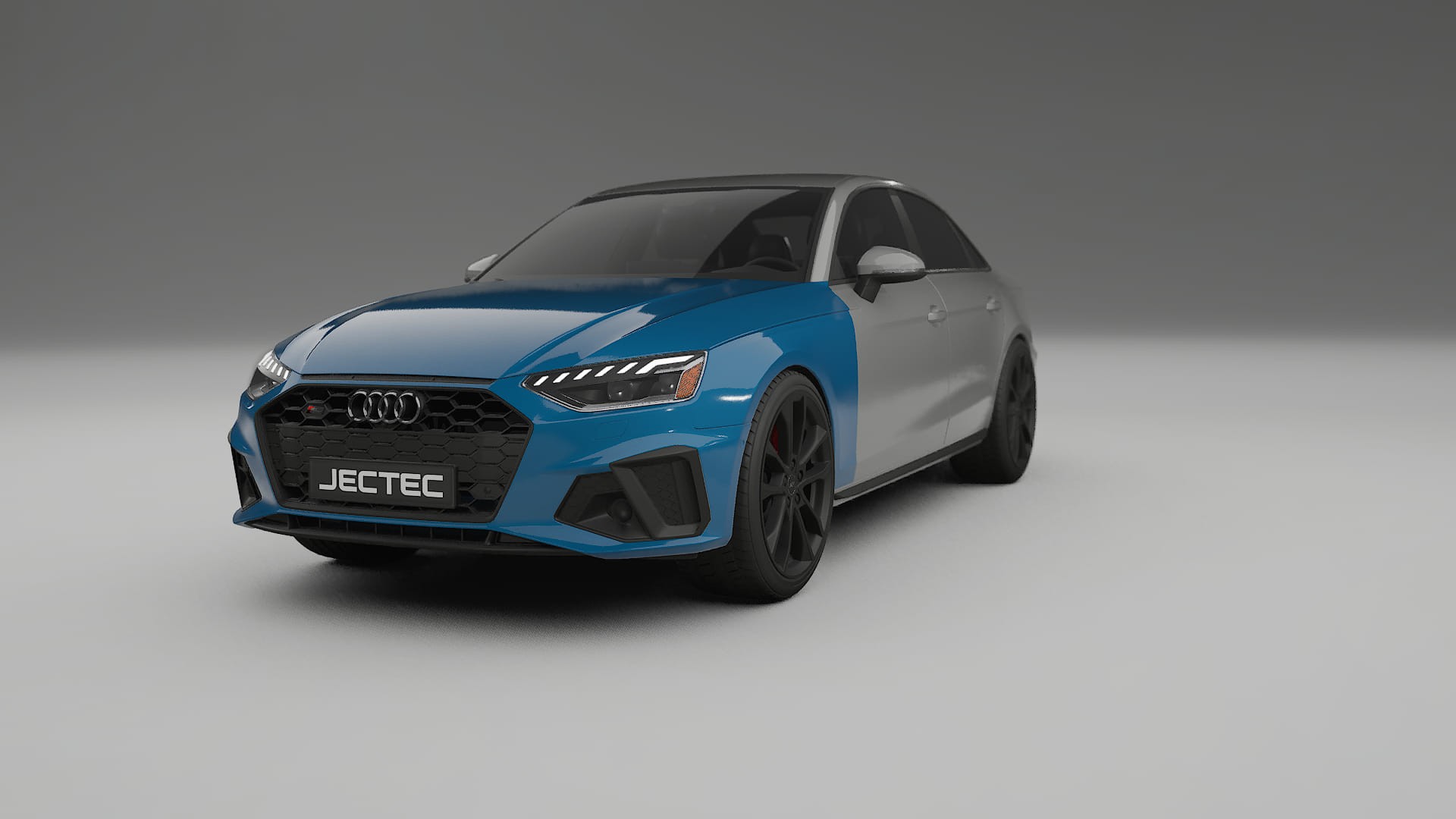 Audi S4 Sedan B9 facelift LCI Lackschutzfolie | CrystalGuard Transparente TPU PPF Frontschutz Kit