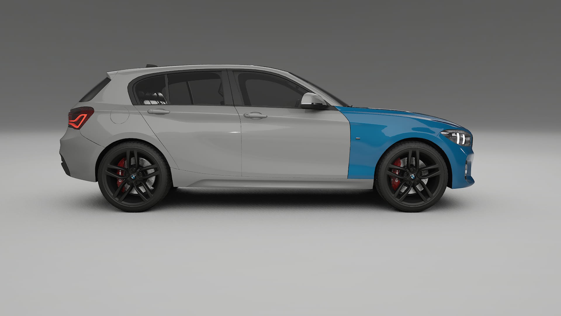 BMW 1 F20 facelift LCI Lackschutzfolie | CrystalGuard Transparente TPU PPF Frontschutz Kit 2