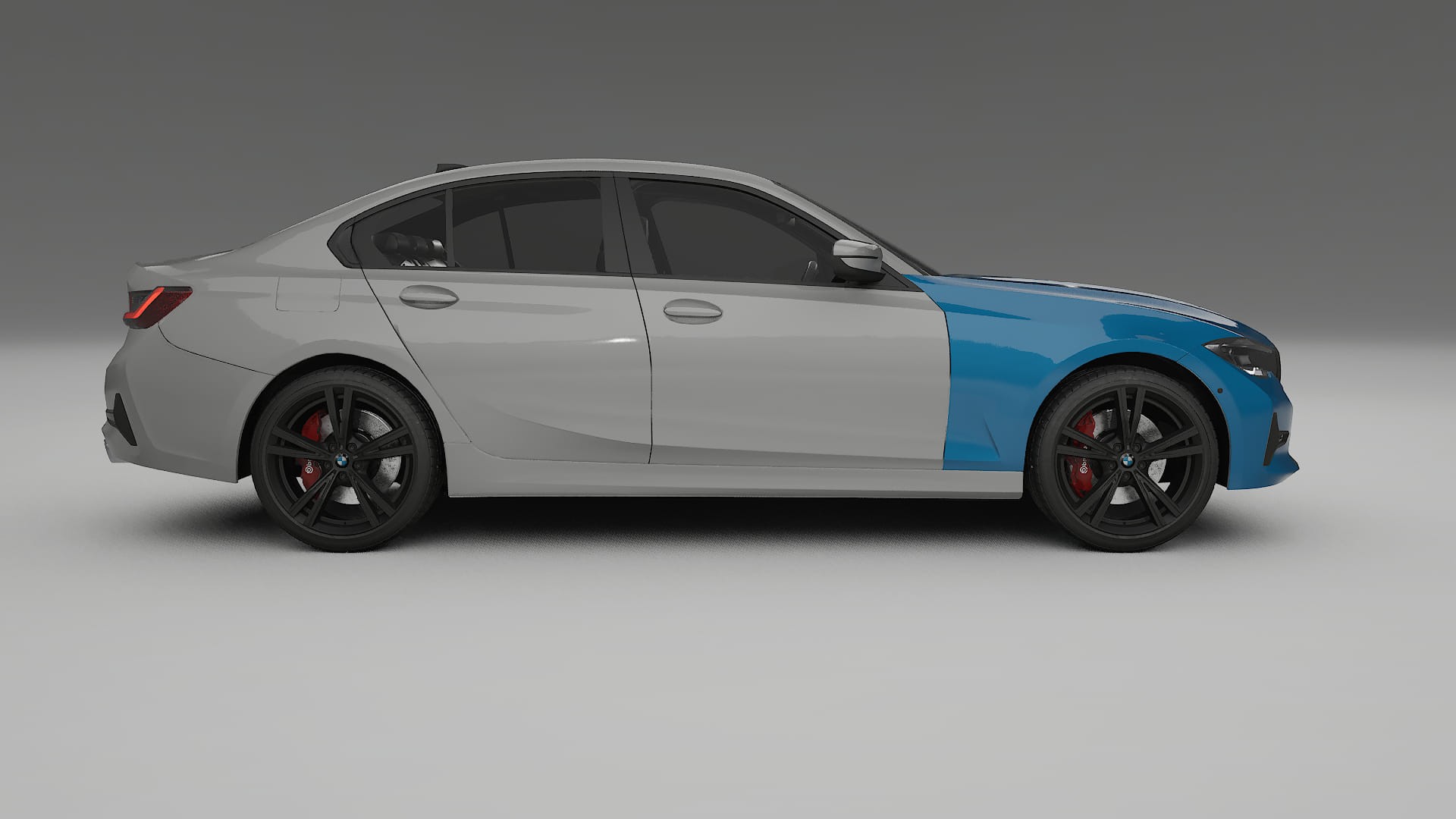 BMW 3 G20 prefacelift pre-LCI Lackschutzfolie | CrystalGuard Transparente TPU PPF Frontschutz Kit