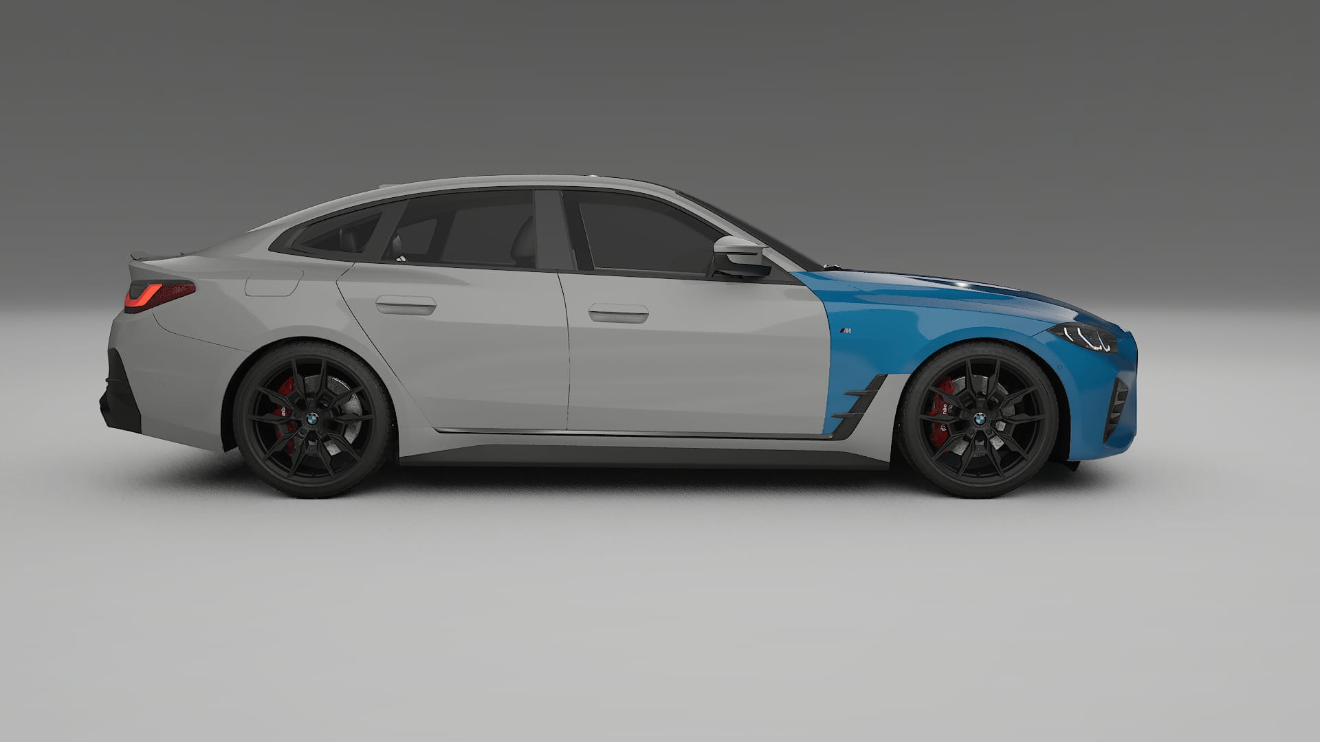 BMW I4 G26 M-Package Lackschutzfolie | CrystalGuard Transparente TPU PPF Frontschutz Kit