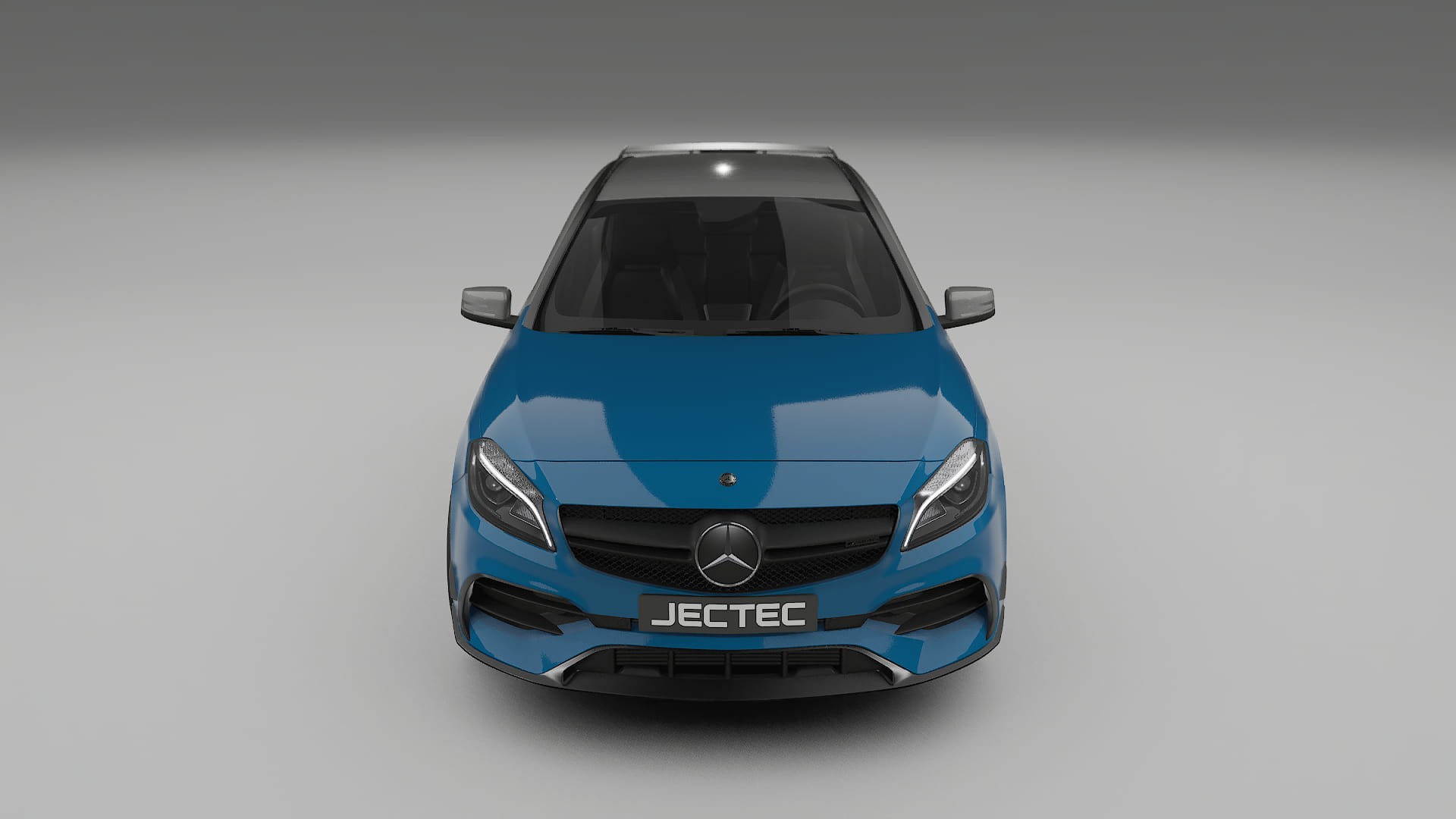 Mercedes A45 AMG W176 Lackschutzfolie | CrystalGuard Transparente TPU PPF Frontschutz Kit