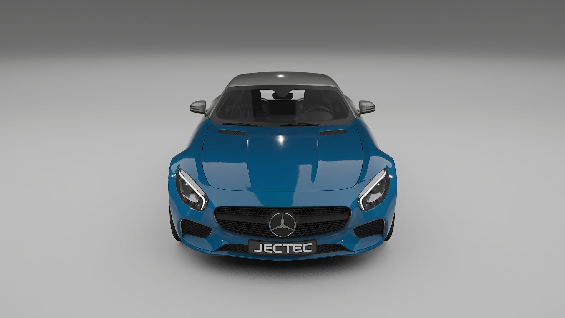 Mercedes AMG GT C190 Coupe Lackschutzfolie | CrystalGuard Transparente TPU PPF Frontschutz Kit