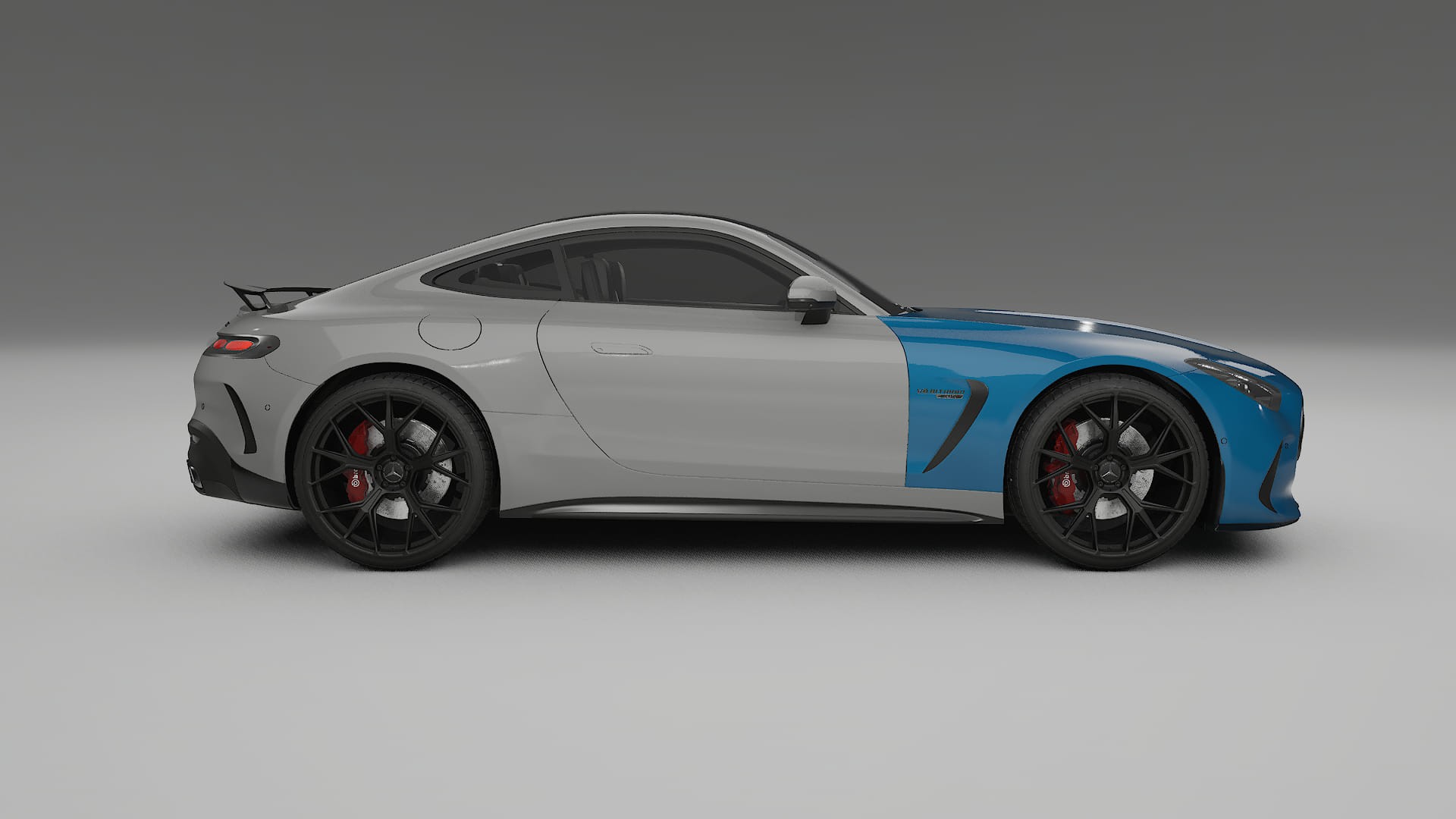 Mercedes AMG GT Coupe C192 Lackschutzfolie | CrystalGuard Transparente TPU PPF Frontschutz Kit
