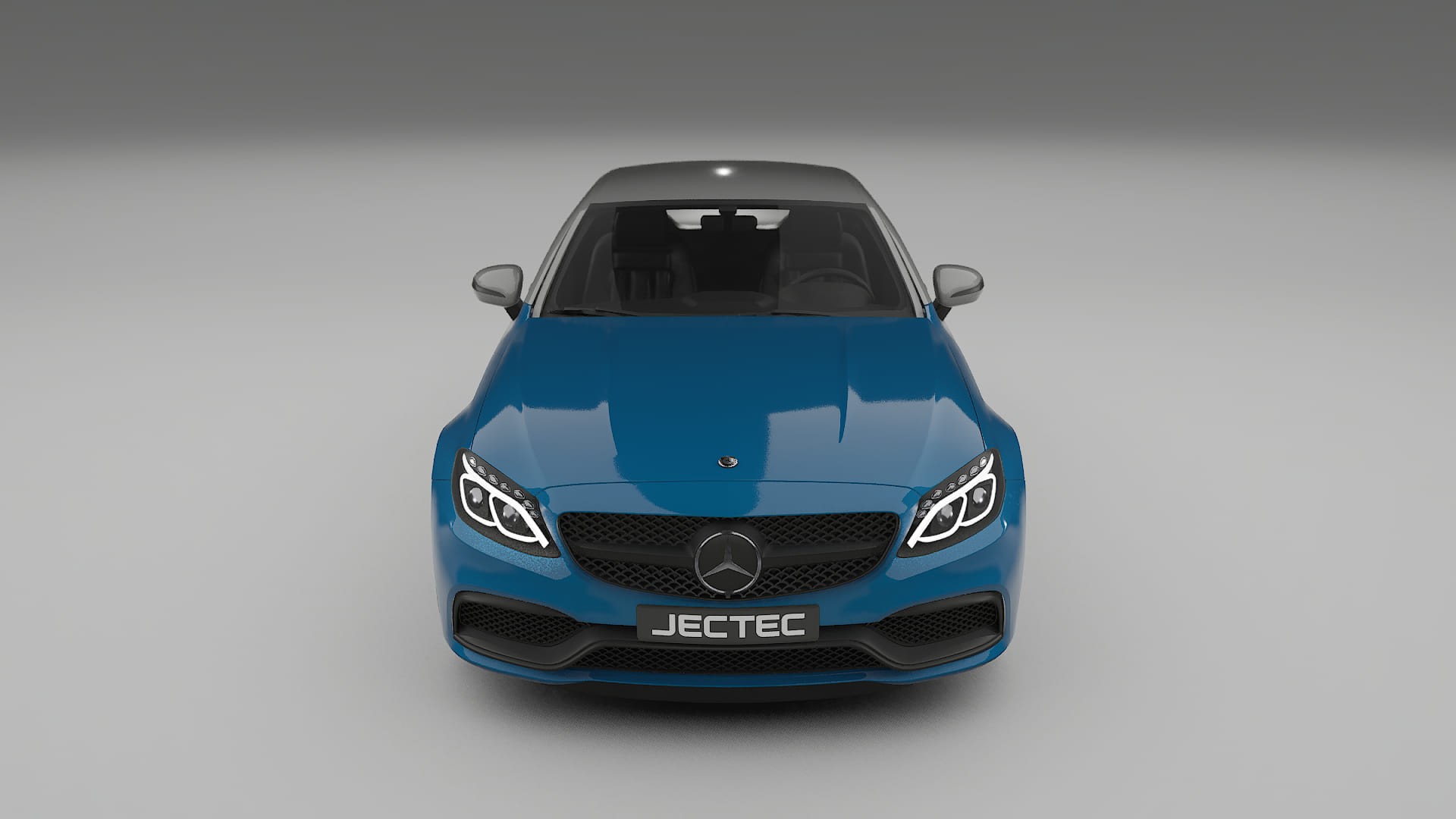 Mercedes C63 AMG W205 Coupe Lackschutzfolie | CrystalGuard Transparente TPU PPF Frontschutz Kit