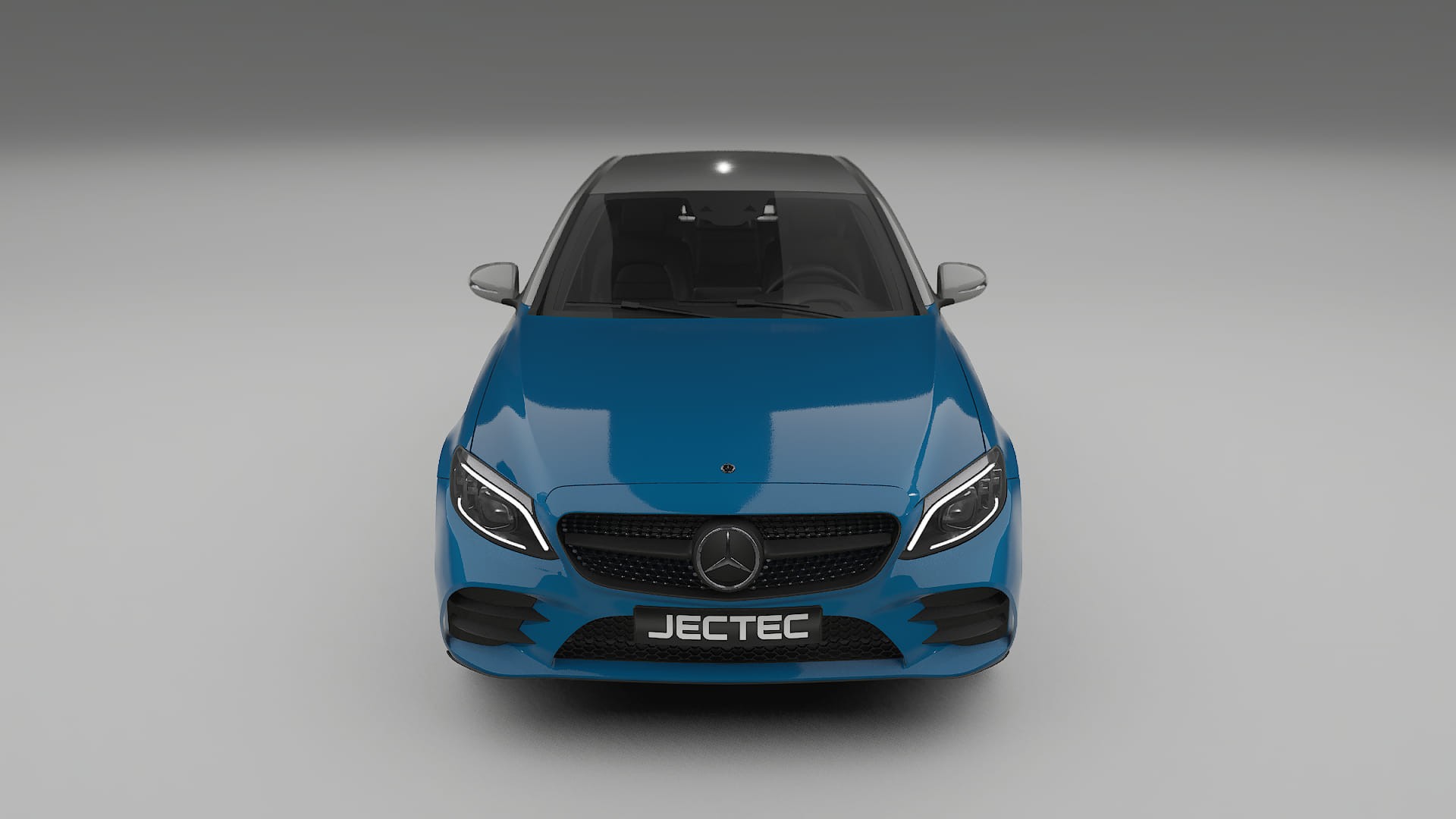 Mercedes C-Class W205 AMG sedan Lackschutzfolie | CrystalGuard Transparente TPU PPF Frontschutz Kit