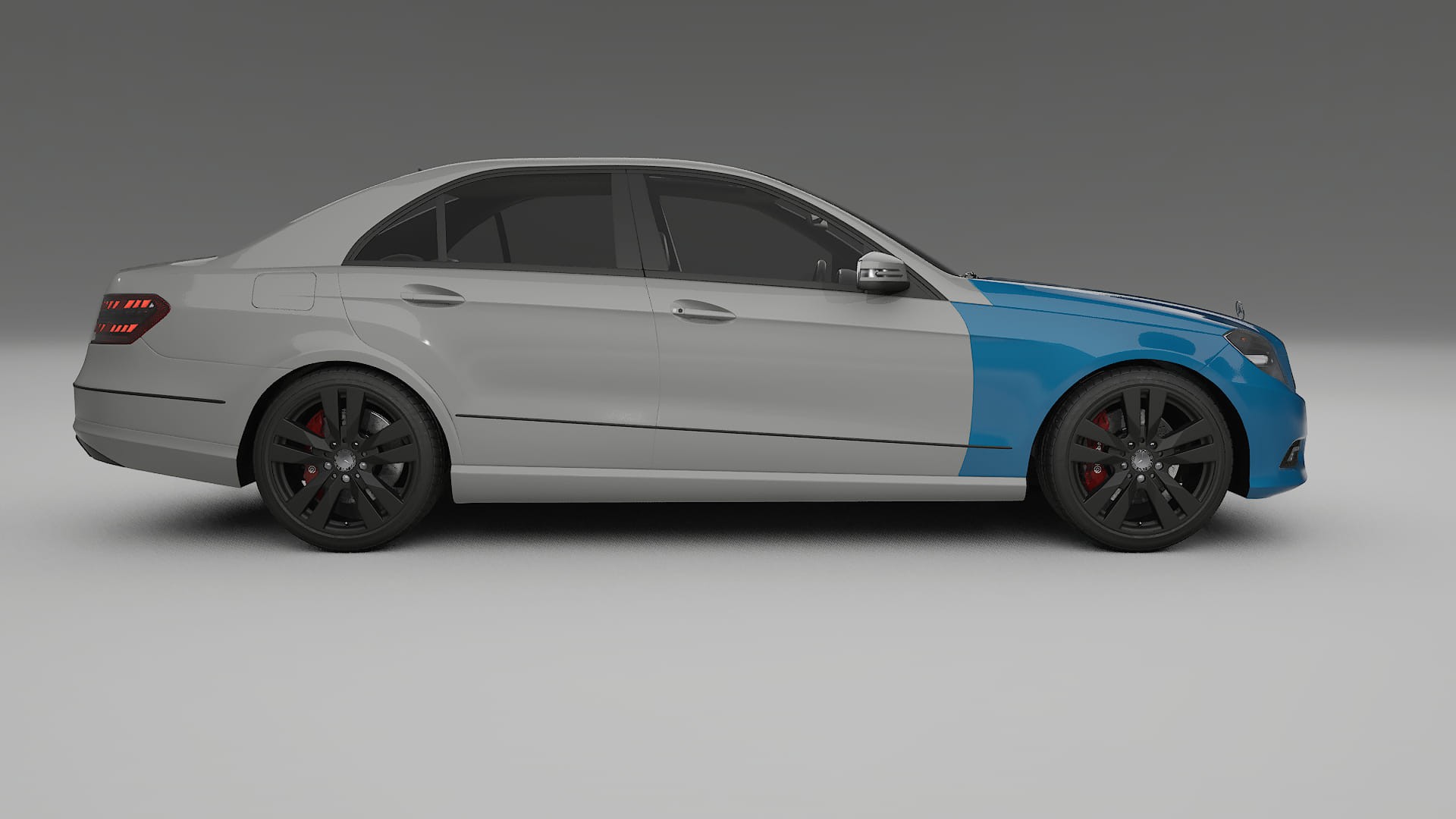 Mercedes E-Class Sedan W212 Prefacelift pre-LCI Lackschutzfolie | CrystalGuard Transparente TPU PPF Frontschutz Kit