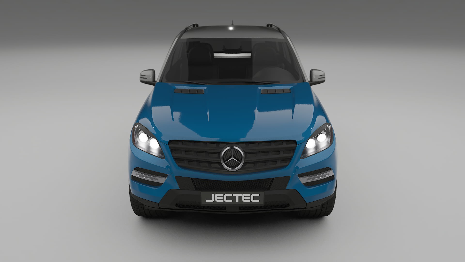 Mercedes M-class W166 Lackschutzfolie | CrystalGuard Transparente TPU PPF Frontschutz Kit