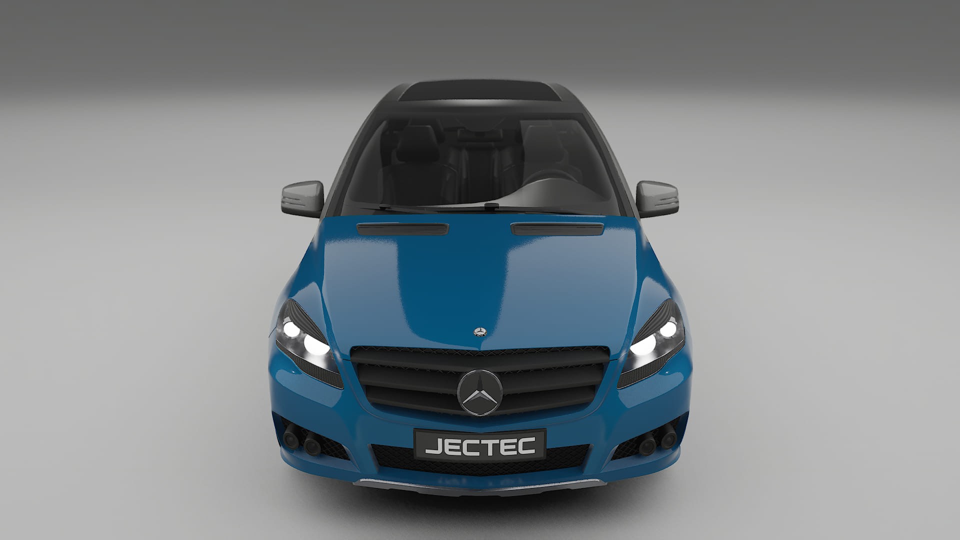 Mercedes R-class W251 facelift LCI Lackschutzfolie | CrystalGuard Transparente TPU PPF Frontschutz Kit