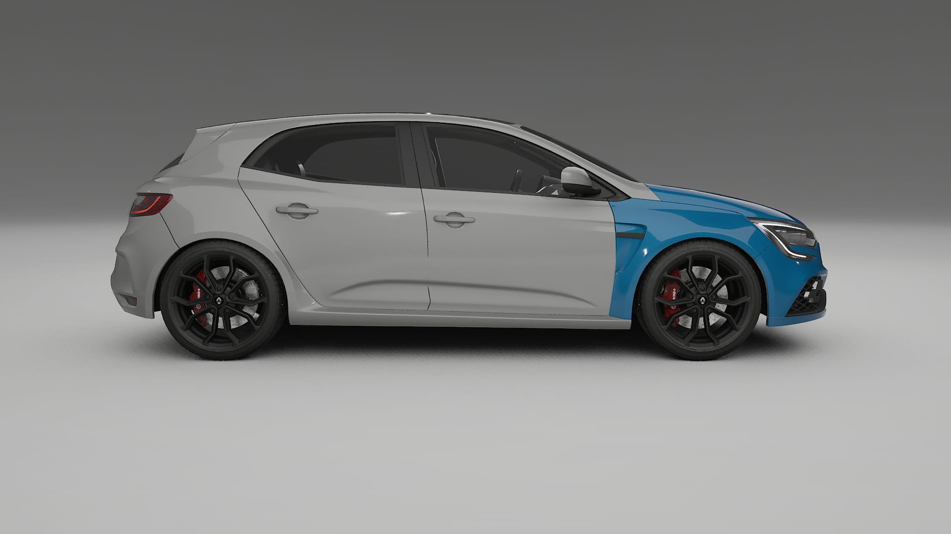 Renault Megane RS IV Lackschutzfolie | CrystalGuard Transparente TPU PPF Frontschutz Kit