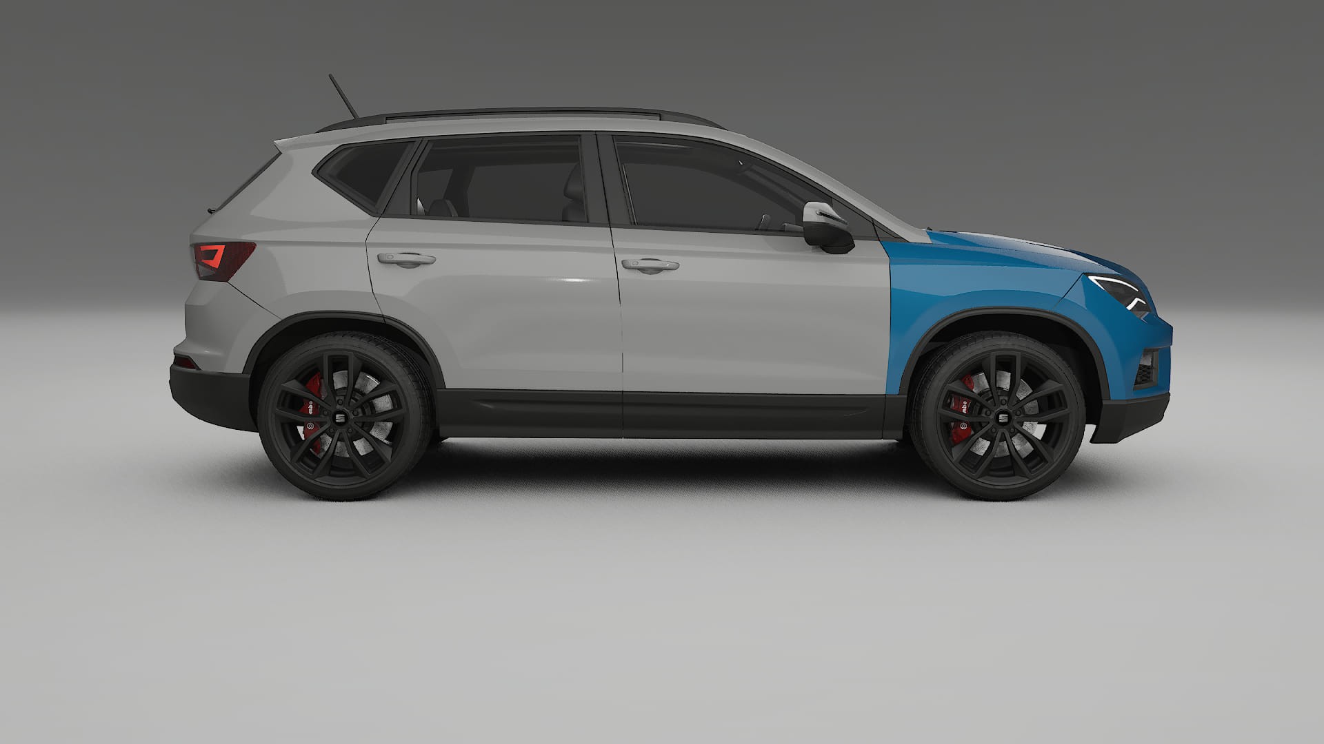 Seat Ateca KH7 Lackschutzfolie | CrystalGuard Transparente TPU PPF Frontschutz Kit