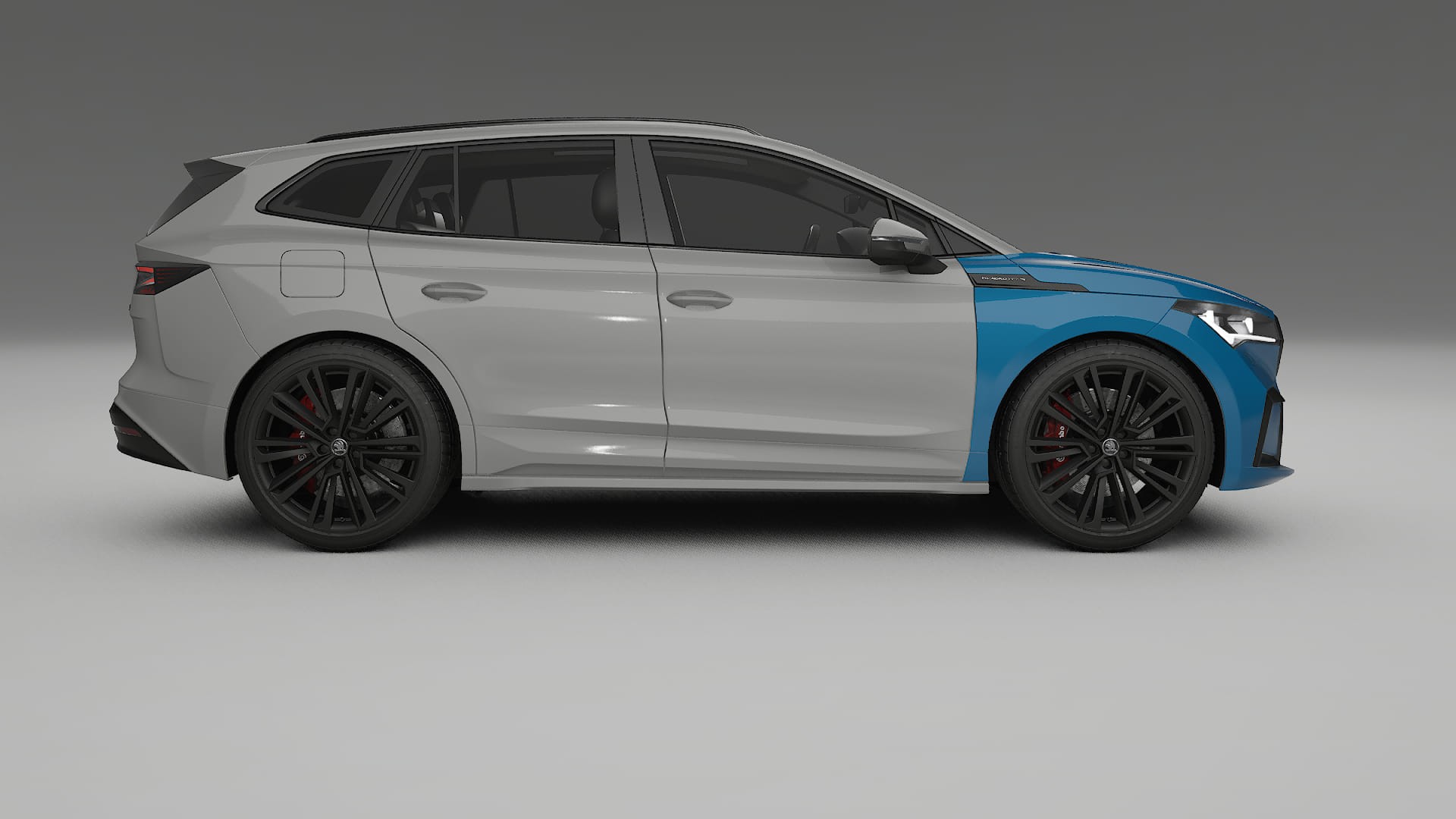 Škoda Enyaq MEB Lackschutzfolie | CrystalGuard Transparente TPU PPF Frontschutz Kit