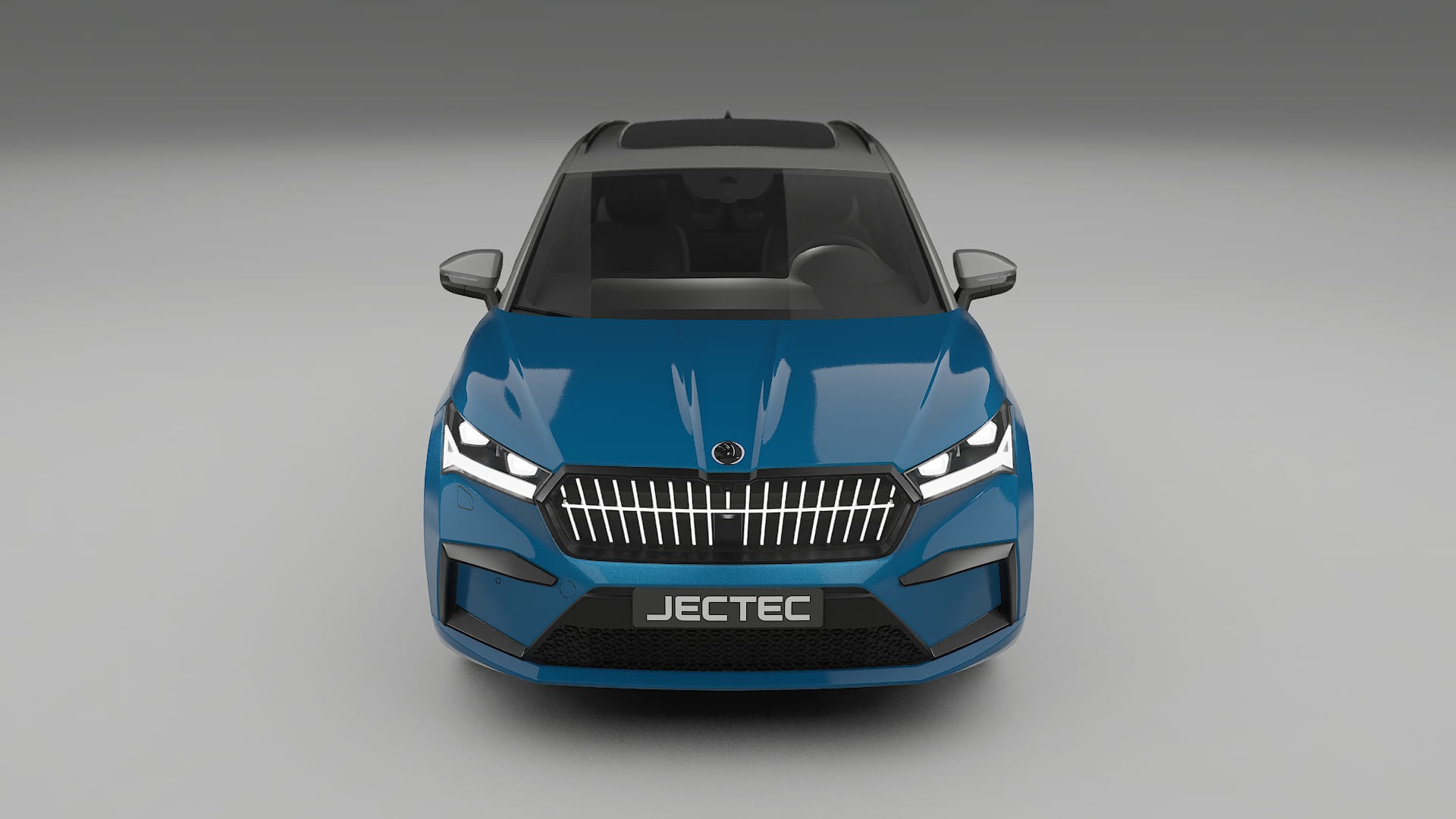 Škoda Enyaq MEB Lackschutzfolie | CrystalGuard Transparente TPU PPF Frontschutz Kit