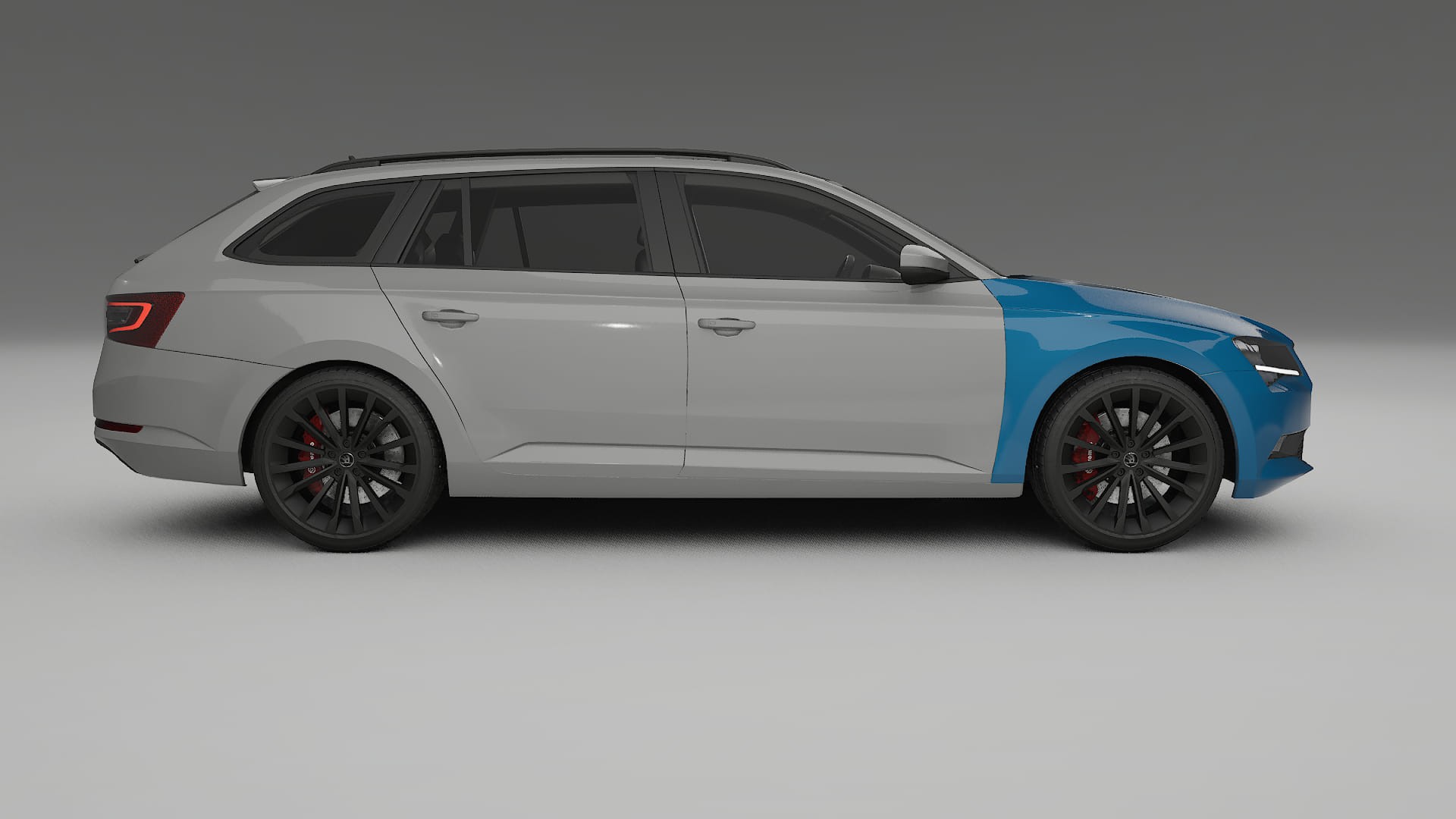 Škoda Superb B8 Lackschutzfolie | CrystalGuard Transparente TPU PPF Frontschutz Kit