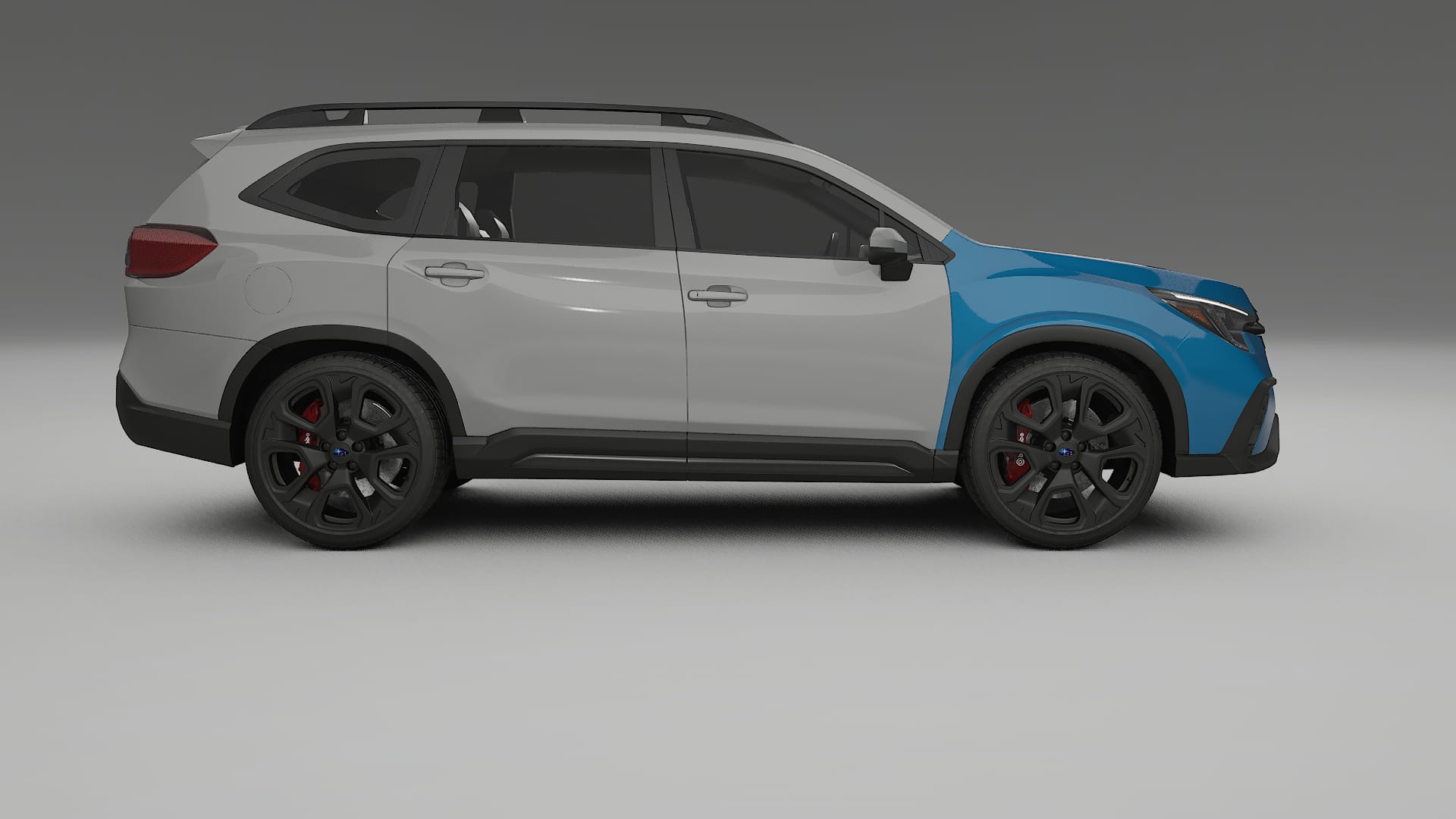 Subaru Ascent BT facelift LCI Lackschutzfolie | CrystalGuard Transparente TPU PPF Frontschutz Kit